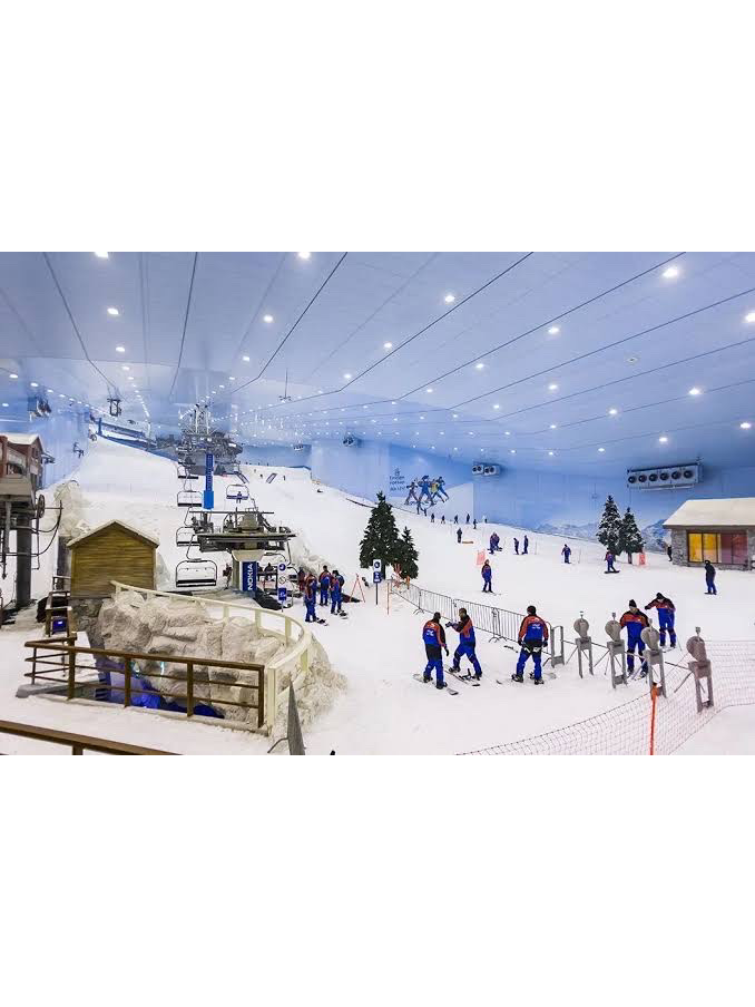 Ski Dubai from Abu Dhabi