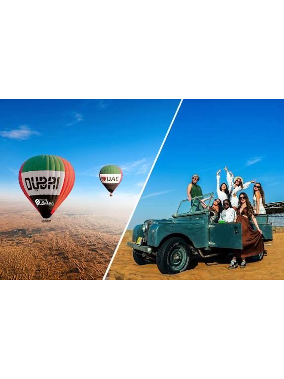 Balloon Flights With Vintage Car Ride