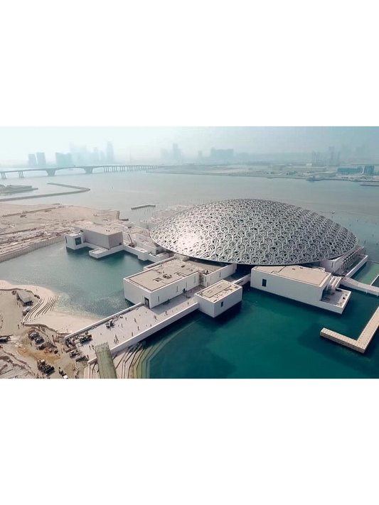 Louvre Abu Dhabi from Dubai