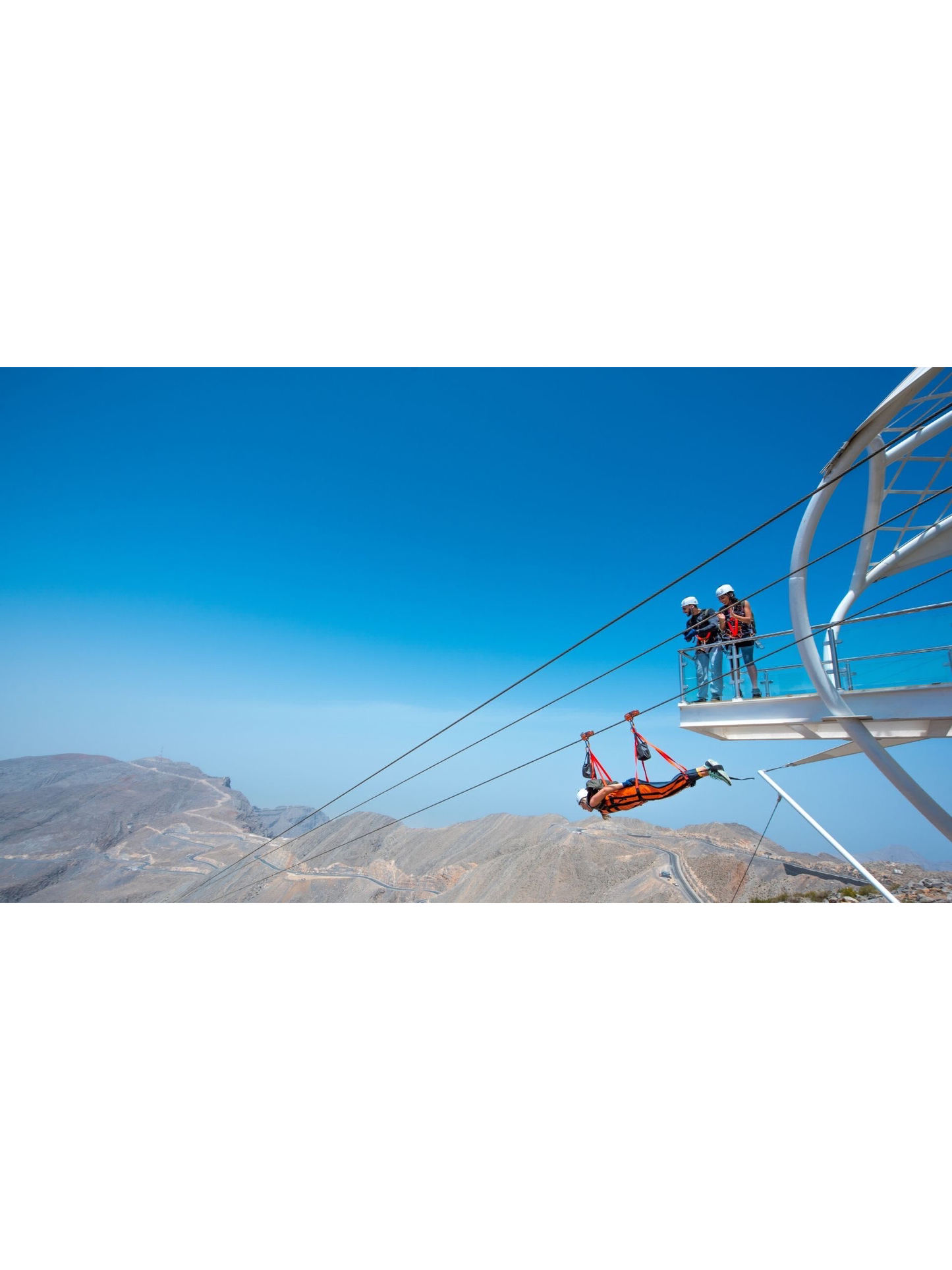 Jebel Jais Zipline from Dubai