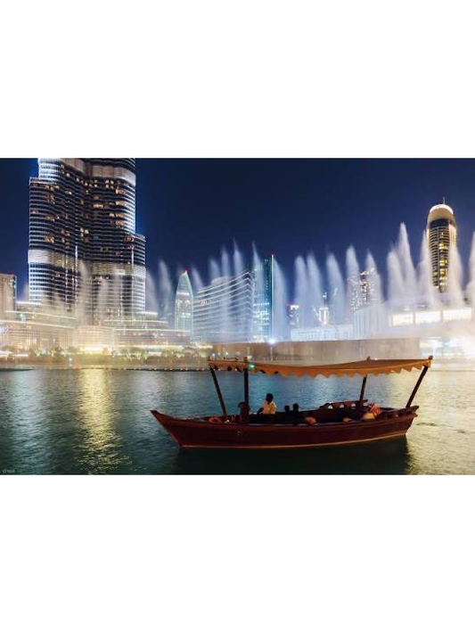 Dubai Fountain Show and Lake Ride