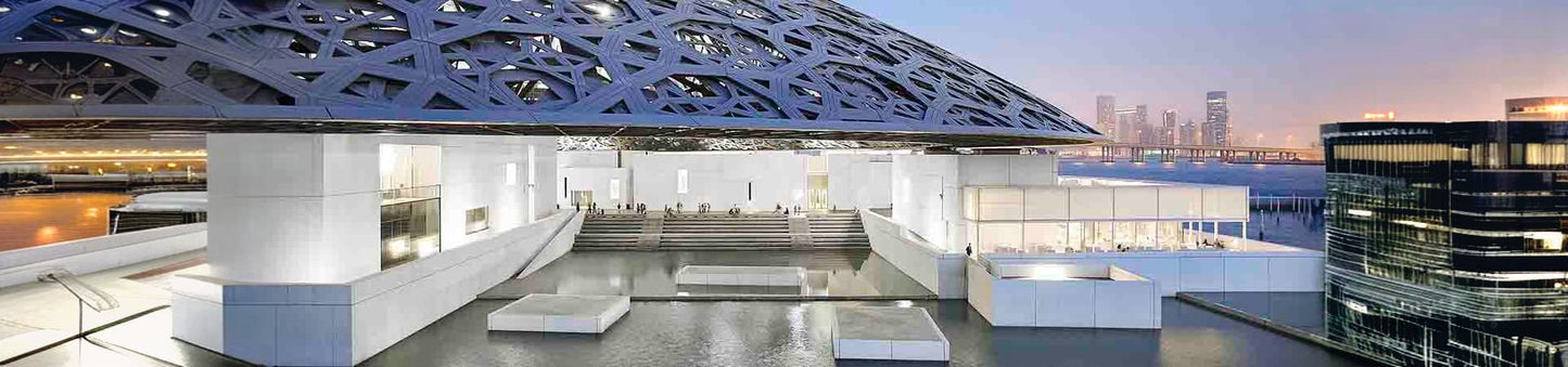 Louvre Abu Dhabi from Dubai