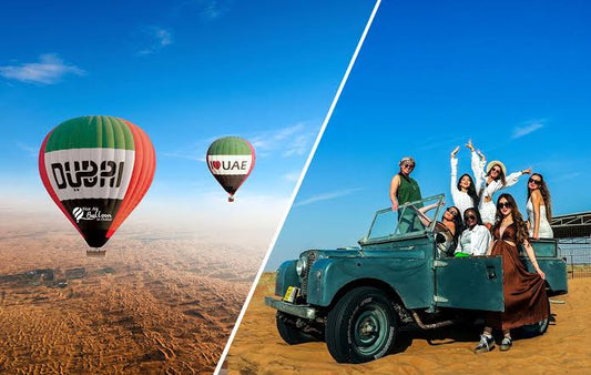 Balloon Flights With Vintage Car Ride