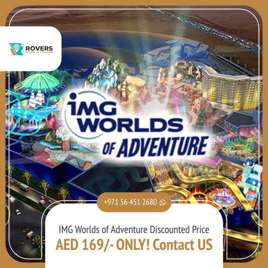 IMG Worlds of Adventure | Discounted Price AED 175/-