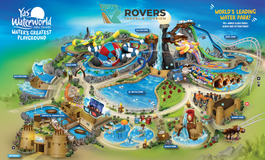 Yas Waterworld, Abu Dhabi | Discounted Price AED 199/-